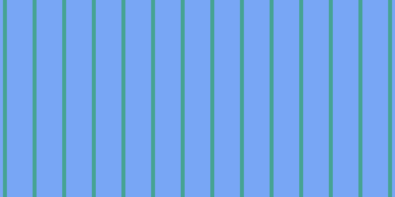 #4e8bf3 (75%), #46a393 vertical lines, eight pixels wide, fifty-two pixels apart