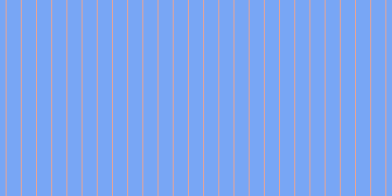 #4e8bf3 (75%), #eba393 vertical lines, two pixels wide, twenty-nine pixels apart