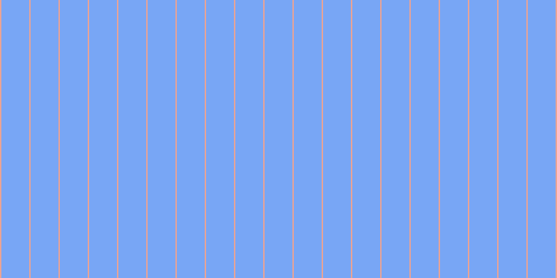 #4e8bf3 (75%), #eba393 vertical lines, two pixels wide, forty pixels apart