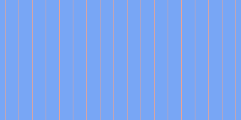 #4e8bf3 (75%), #eba393 vertical lines, two pixels wide, forty-three pixels apart