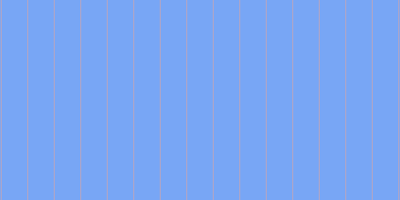 #4e8bf3 (75%), #eba393 vertical lines, one pixels wide, fifty-two pixels apart