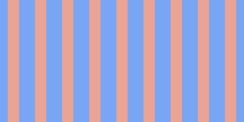 #4e8bf3 (75%), #eba393 vertical lines, thirty-seven pixels wide, fifty-two pixels apart