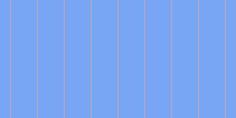 #4e8bf3 (75%), #eba393 vertical lines, two pixels wide, eighty-nine pixels apart