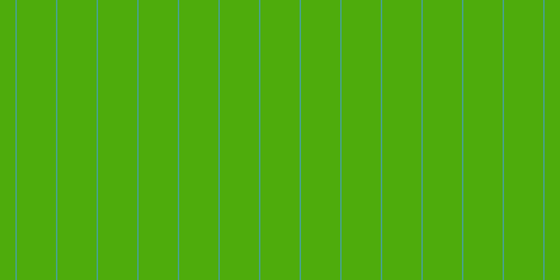 #4eac0c, #46a393 vertical lines, two pixels wide, fifty-six pixels apart
