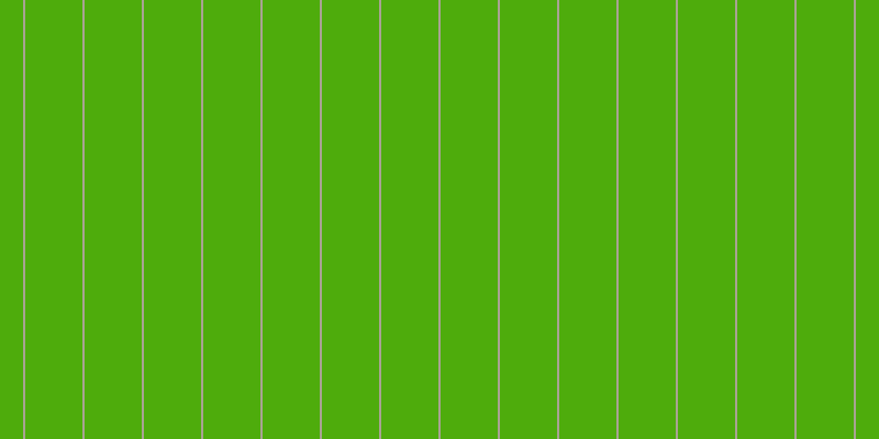 #4eac0c, #a9a393 vertical lines, two pixels wide, fifty-two pixels apart