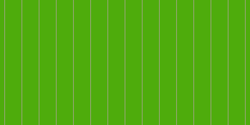 #4eac0c, #a9a393 vertical lines, two pixels wide, fifty-three pixels apart
