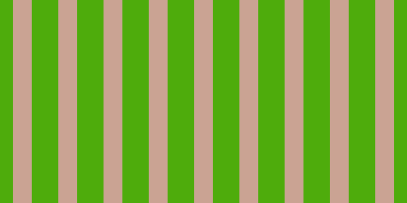 #4eac0c, #caa393 vertical lines, thirty-seven pixels wide, fifty-two pixels apart