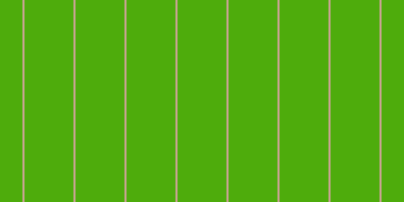 #4eac0c, #caa393 vertical lines, four pixels wide, ninety-seven pixels apart