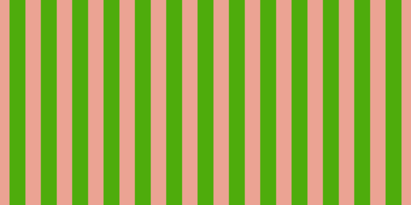 #4eac0c, #eba393 vertical lines, thirty pixels wide, thirty-one pixels apart