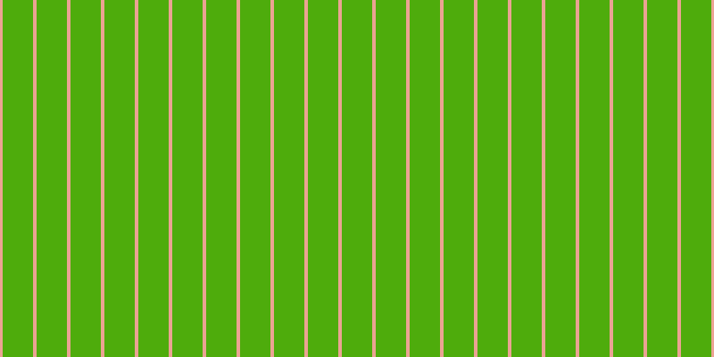 #4eac0c, #eba393 vertical lines, four pixels wide, thirty-four pixels apart