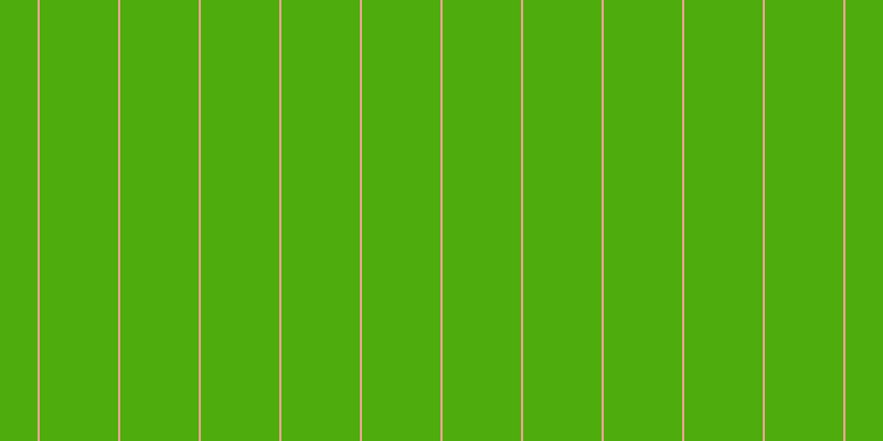#4eac0c, #eba393 vertical lines, two pixels wide, seventy-one pixels apart