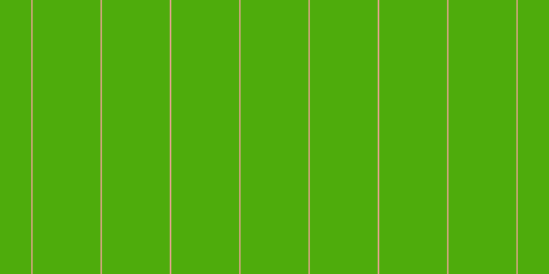 #4eac0c, #eba393 vertical lines, two pixels wide, ninety-nine pixels apart