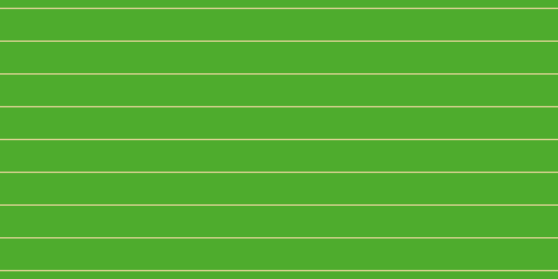#4eac2d, #dbd393 horizontal lines, two pixels wide, forty-five pixels apart