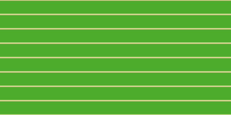 #4eac2d, #dbd393 horizontal lines, five pixels wide, forty-five pixels apart