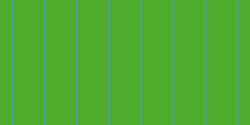 #4eac2d, #46a393 vertical lines, six pixels wide, ninety-seven pixels apart