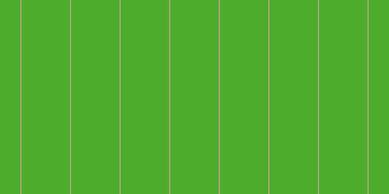 #4eac2d, #caa393 vertical lines, two pixels wide, one hundred pixels apart