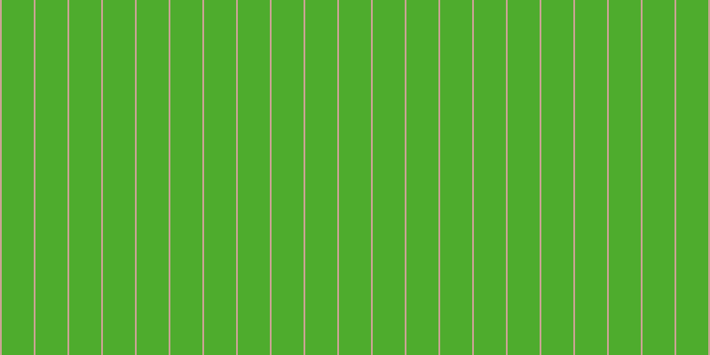 #4eac2d, #caa393 vertical lines, two pixels wide, thirty-six pixels apart