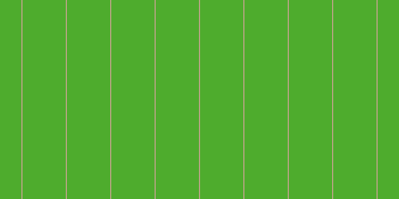 #4eac2d, #caa393 vertical lines, two pixels wide, eighty-seven pixels apart