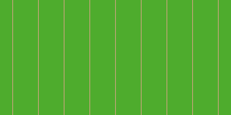 #4eac2d, #eba393 vertical lines, two pixels wide, eighty-seven pixels apart