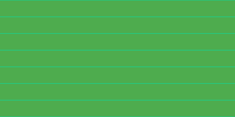 #4eac4e, #15d393 horizontal lines, two pixels wide, fifty-five pixels apart