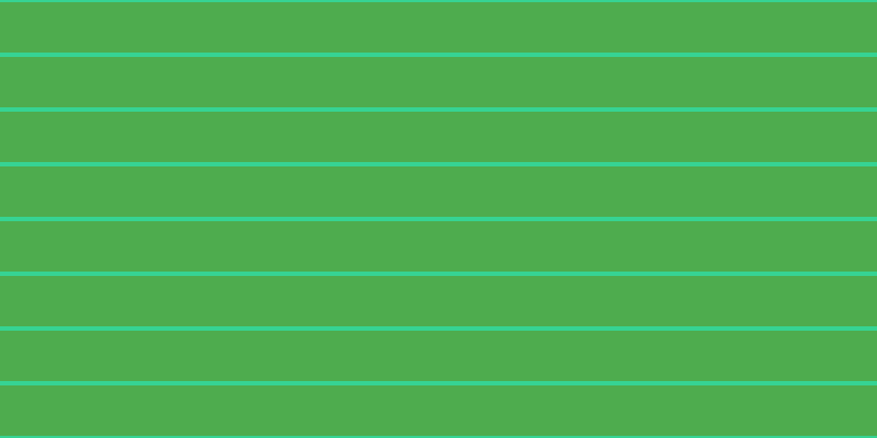 #4eac4e, #36d393 horizontal lines, four pixels wide, forty-six pixels apart