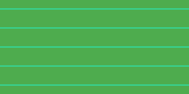 #4eac4e, #36d393 horizontal lines, six pixels wide, seventy-five pixels apart