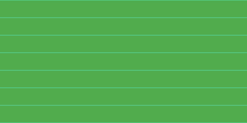 #4eac4e, #57d393 horizontal lines, two pixels wide, fifty-five pixels apart