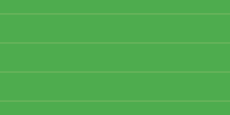#4eac4e, #dbd393 horizontal lines, one pixels wide, one hundred pixels apart