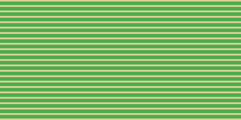#4eac4e, #dbd393 horizontal lines, six pixels wide, twelve pixels apart