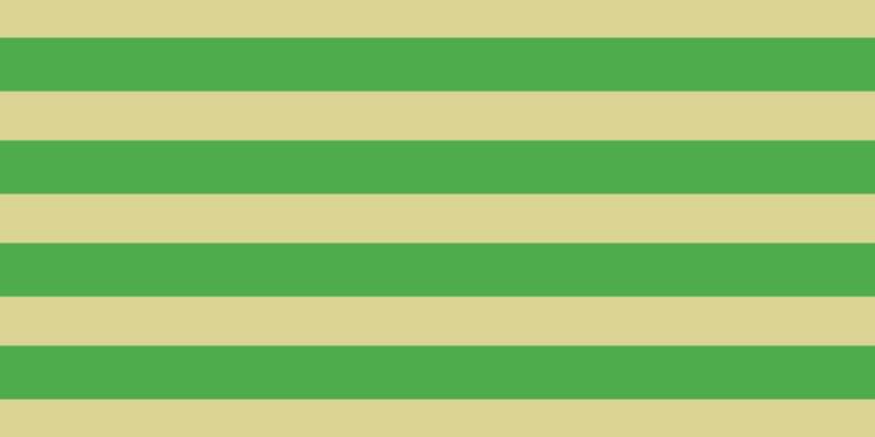#4eac4e, #dbd393 horizontal lines, forty-five pixels wide, forty-nine pixels apart