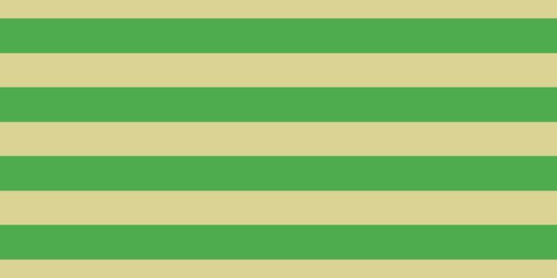 #4eac4e, #dbd393 horizontal lines, forty-nine pixels wide, fifty pixels apart