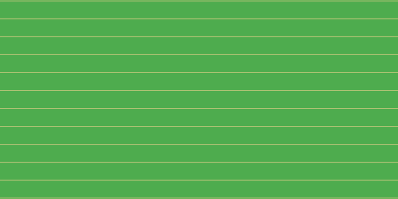 #4eac4e, #fcd393 horizontal lines, one pixels wide, thirty-five pixels apart