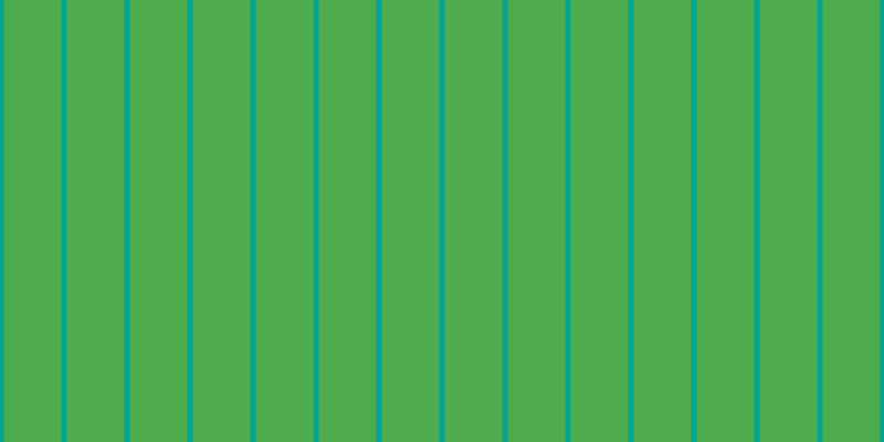 #4eac4e, #04a393 vertical lines, five pixels wide, fifty-two pixels apart
