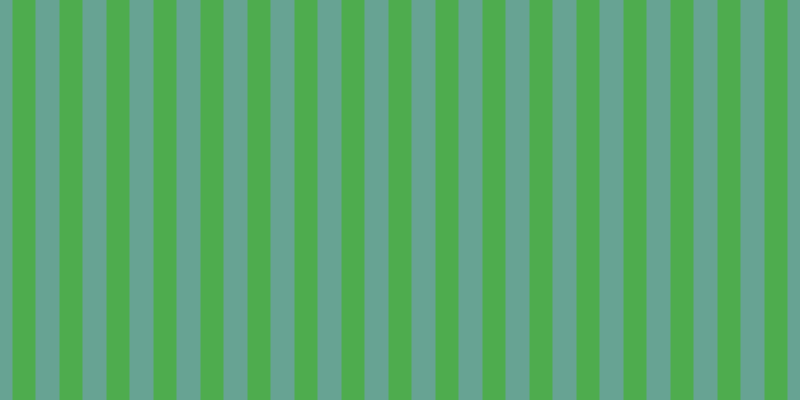 #4eac4e, #67a393 vertical lines, twenty-four pixels wide, twenty-three pixels apart