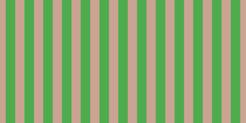 #4eac4e, #caa393 vertical lines, thirty pixels wide, thirty-one pixels apart