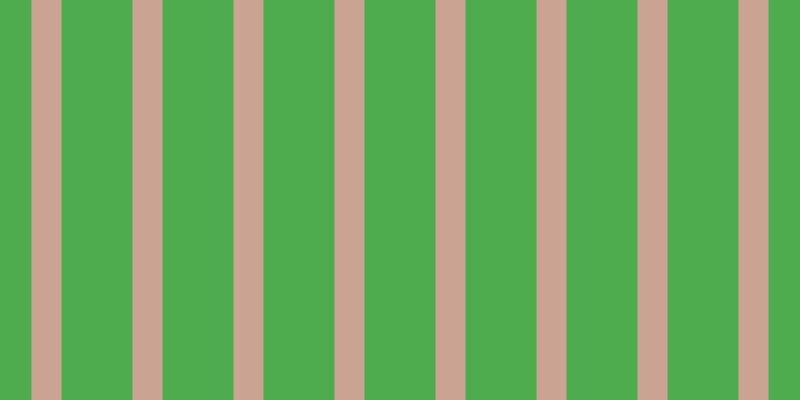 #4eac4e, #caa393 vertical lines, thirty pixels wide, seventy-one pixels apart