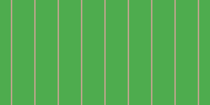#4eac4e, #caa393 vertical lines, five pixels wide, eighty-four pixels apart