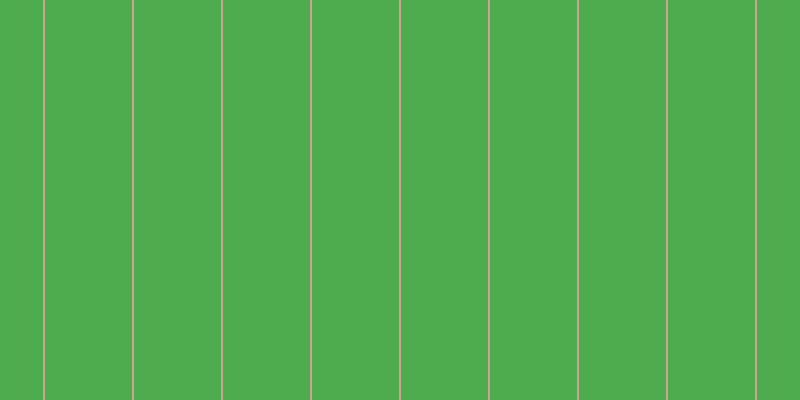 #4eac4e, #caa393 vertical lines, two pixels wide, eighty-seven pixels apart