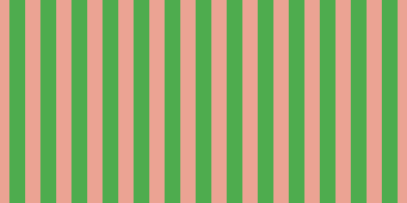 #4eac4e, #eba393 vertical lines, thirty pixels wide, thirty-one pixels apart