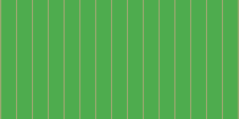 #4eac4e, #eba393 vertical lines, two pixels wide, fifty-one pixels apart