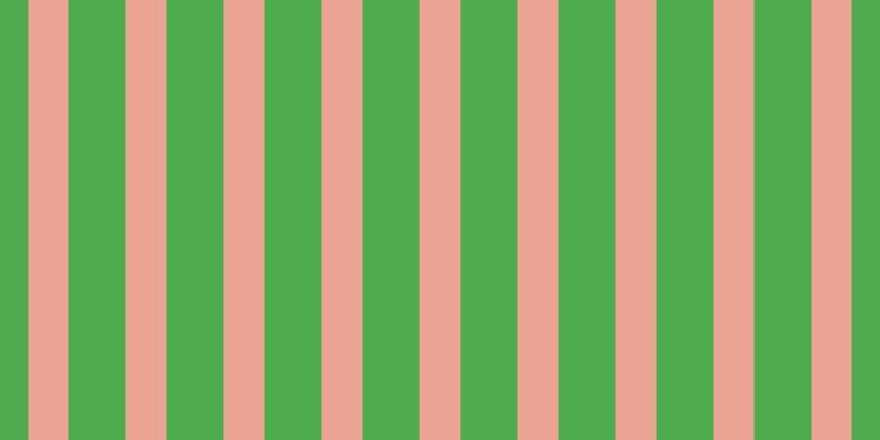 #4eac4e, #eba393 vertical lines, thirty-seven pixels wide, fifty-two pixels apart