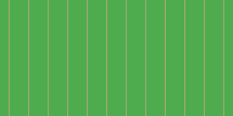 #4eac4e, #eba393 vertical lines, two pixels wide, sixty-five pixels apart