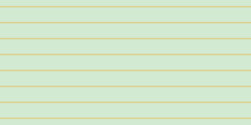 #4eac4e (25%), #dbd393 horizontal lines, five pixels wide, forty-six pixels apart