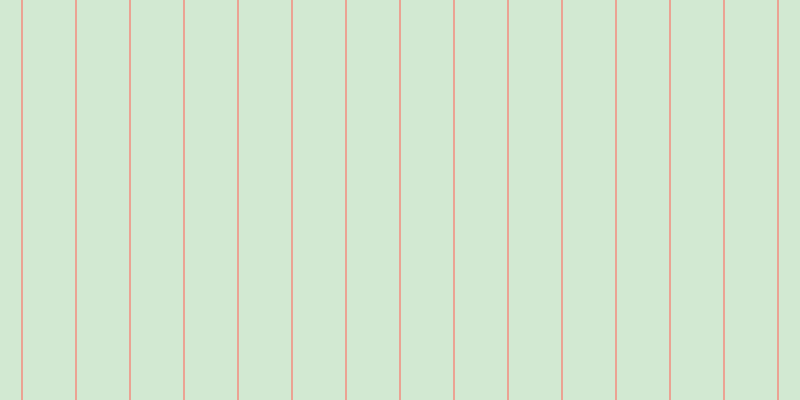 #4eac4e (25%), #eba393 vertical lines, two pixels wide, fifty-two pixels apart