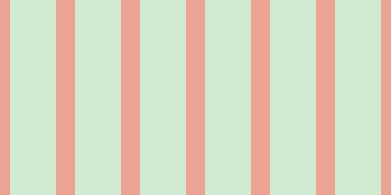 #4eac4e (25%), #eba393 vertical lines, forty pixels wide, ninety-three pixels apart
