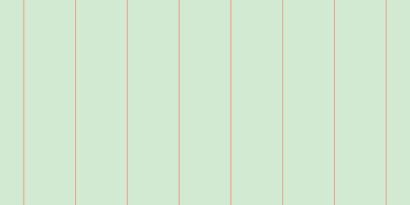 #4eac4e (25%), #eba393 vertical lines, two pixels wide, ninety-nine pixels apart