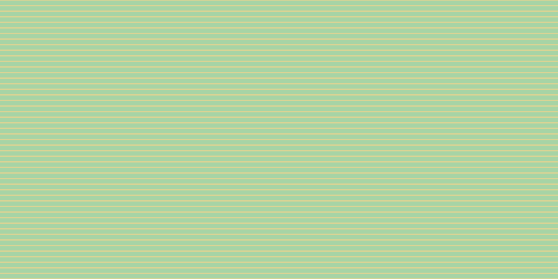 #4eac4e (50%), #dbd393 horizontal lines, two pixels wide, six pixels apart