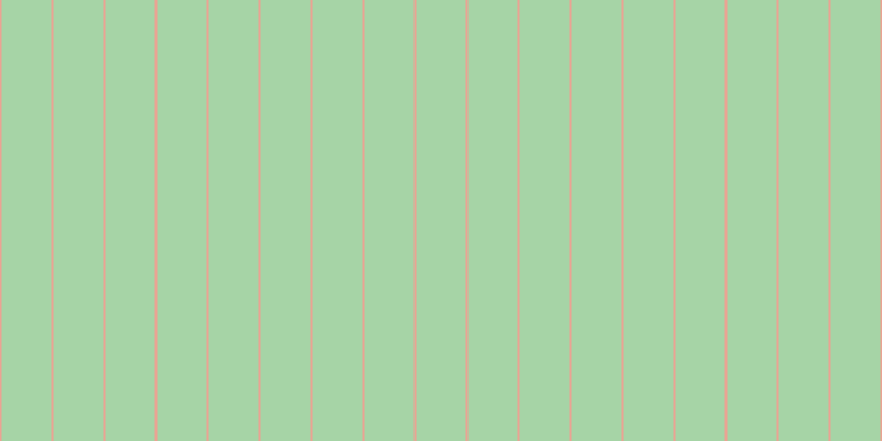 #4eac4e (50%), #eba393 vertical lines, two pixels wide, forty-five pixels apart