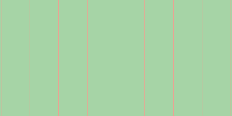 #4eac4e (50%), #eba393 vertical lines, two pixels wide, ninety-seven pixels apart