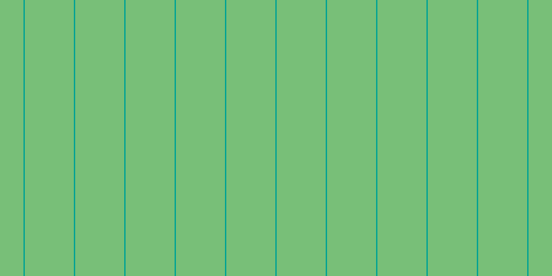 #4eac4e (75%), #04a393 vertical lines, two pixels wide, seventy-one pixels apart